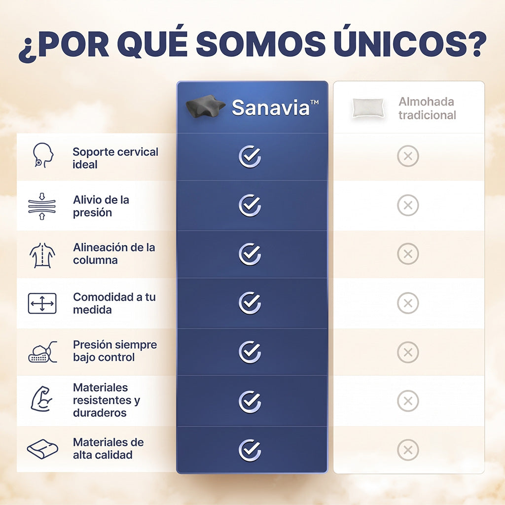 Sanavia® – Almohada Cervical